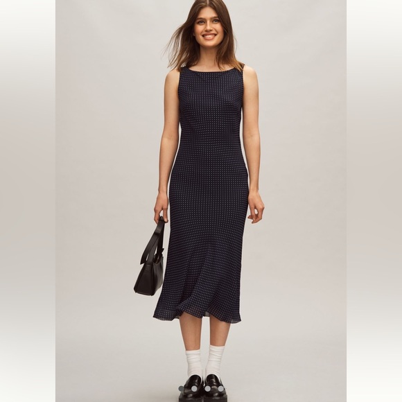 REFORMATION Topanga Midi Dress - Picture 1 of 8